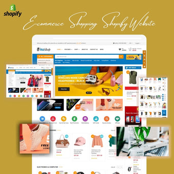 Shopping Store Ecommerce Shopify Shopping Website