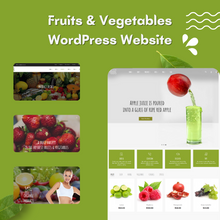 Fruits & Vegetables WordPress Responsive Website