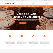 Fundrize Donation WordPress Responsive Website