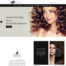 Hair Extension Shopify Shopping Website