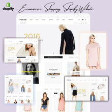 Women Fashion Store Ecommerce Shopify Shopping Website