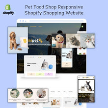 Pet Food Shop Responsive Shopify Shopping Website