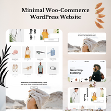 Minimal Woo-Commerce WordPress Responsive Website
