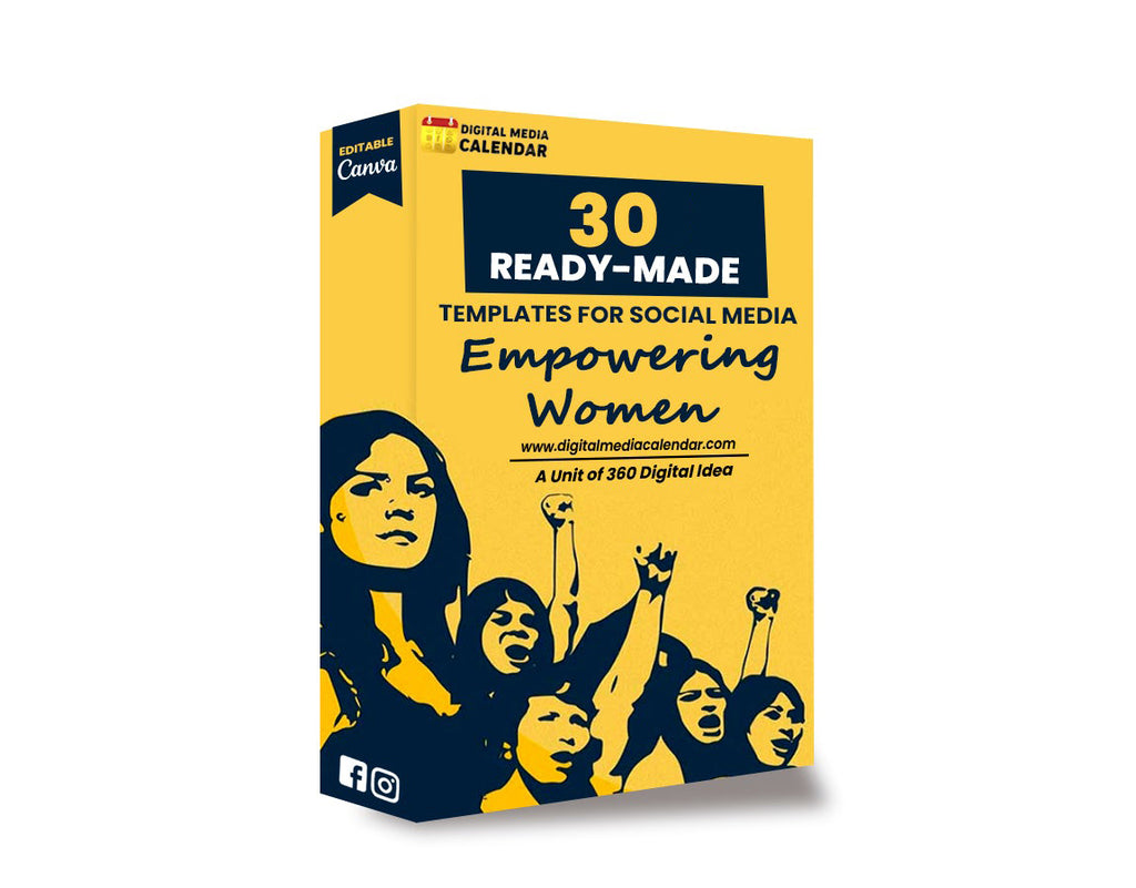 30 Ultimate Empowering Women V 1.1  Social Media Posts Canva Templates