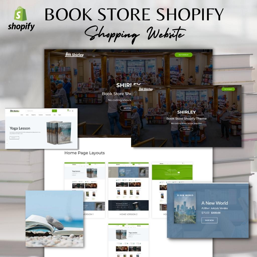 Book Store Shopify Shopping Website