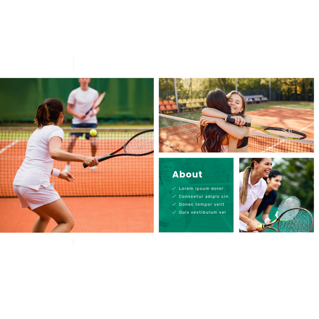 Tennis Club WordPress Responsive Website