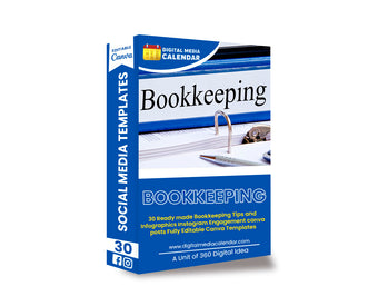 30 Bookkeeping Tips and Infographics - Instagram Engagement Posts