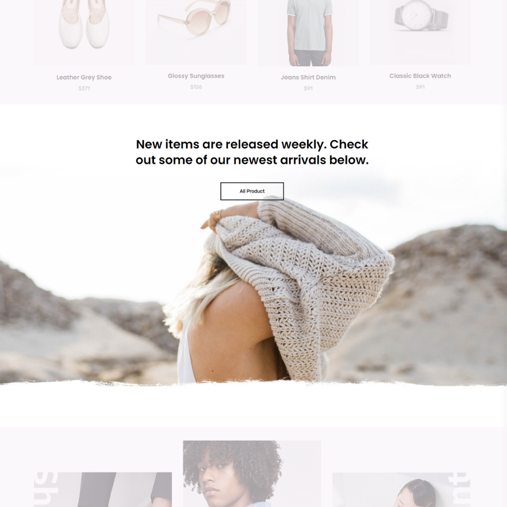 Minimal Woo-Commerce WordPress Responsive Website