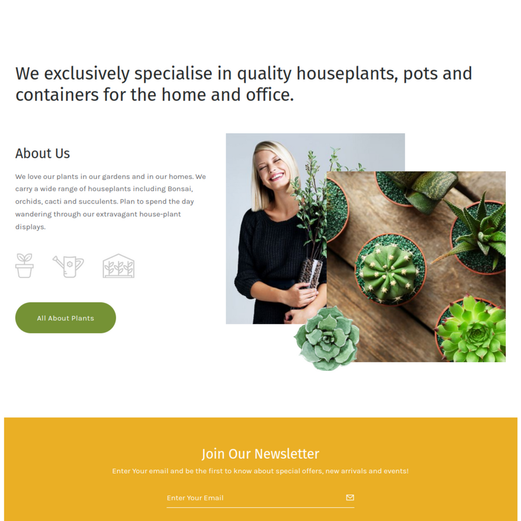 Gardening & Landscaping WordPress Responsive Website