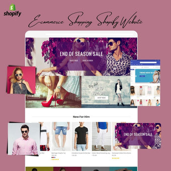 Ecommerce Responsive Shopify Shopping Website