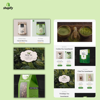 Green Tea Shopify Website