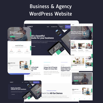 Business & Agency WordPress Responsive Website