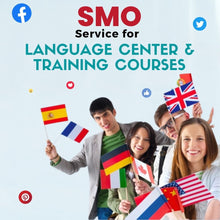 Social Media Optimization Service For Language Center & Training Courses