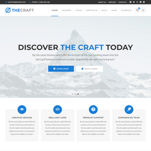 Craft Multipurpose WordPress Responsive Website