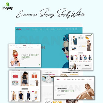 Trendy Fashion Ecommerce Shopify Shopping Website