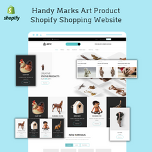 Handy Marks Art Product Shopify Shopping Website