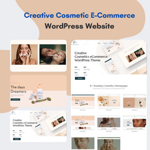 Creative Cosmetic E-Commerce WordPress Responsive Website