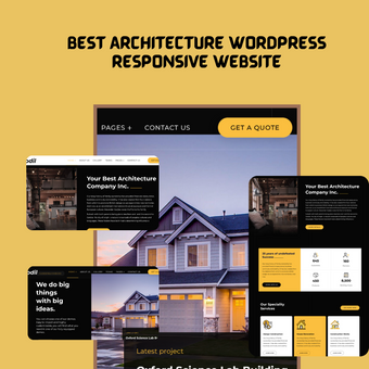 Best Architecture WordPress Responsive Website