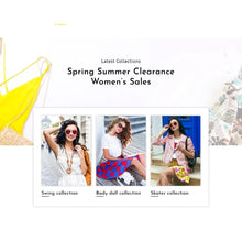 Sectioned Fashion Store Shopify Shopping Website