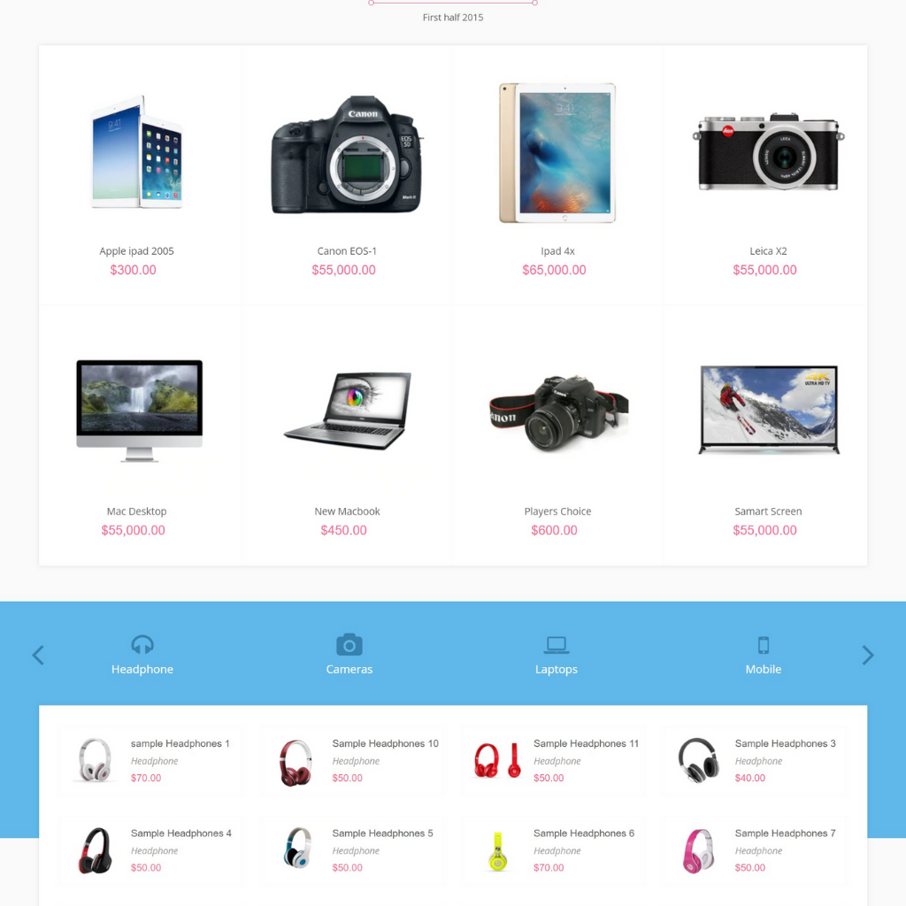 E-commerce Gadget Product Shopify Shopping Website
