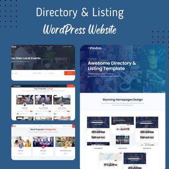 Directory & Listing WordPress Responsive Website