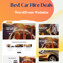 Best Car Hire Deals WordPress Responsive Website