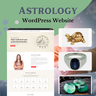 Astrology WordPress Responsive Website