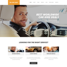 Best Car Hire Deals WordPress Responsive Website