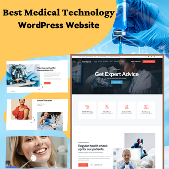 Best Medical Technology WordPress Responsive Website