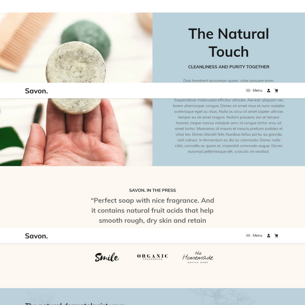 Herbal Shop Shopify Shopping Website