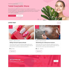 Beauty Center, Cosmetic Shop Shopify Shopping Website