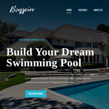 Swimming Pool Related WordPress Responsive Website