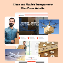 Clean and Flexible Transportation WordPress Responsive Website