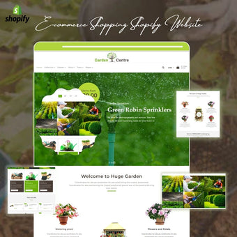 Garden Store Ecommerce Shopify Shopping Website