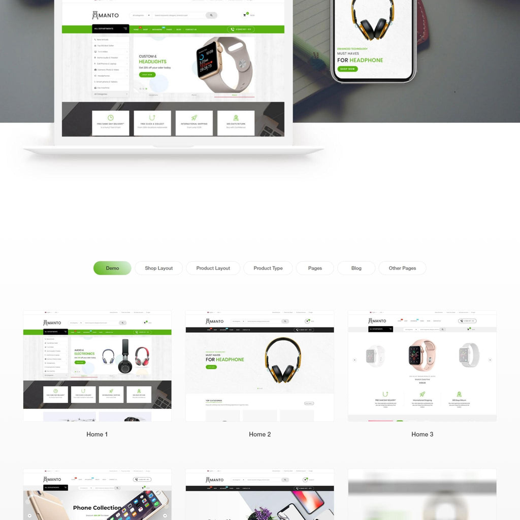 Electronics Store Shopify Shopping Website