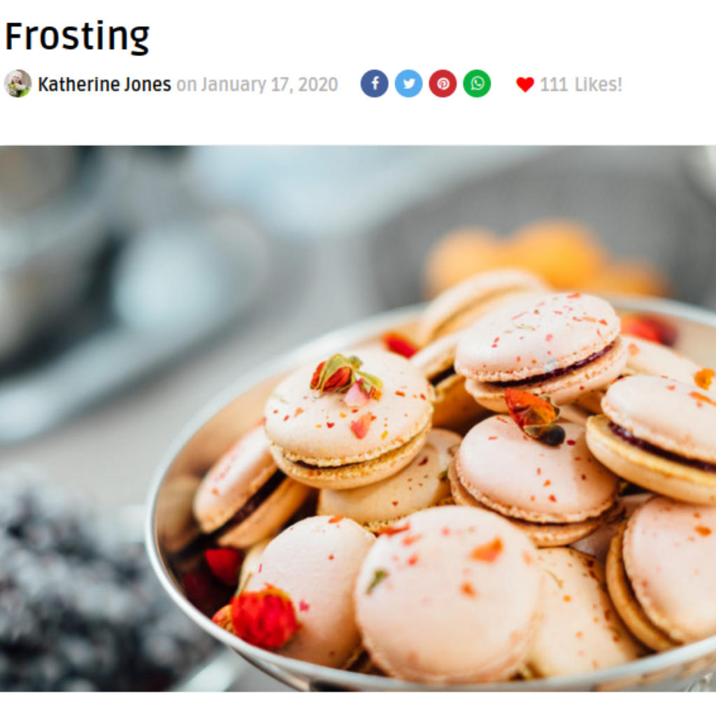 Delicious Food WordPress Website