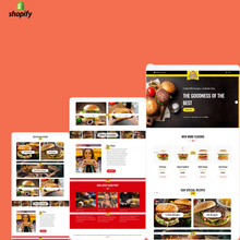 Burgs - Food Delivery & Restaurant Shopify Website