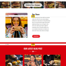 Burgs - Food Delivery & Restaurant Shopify Website