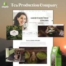 Tea Production Company Shopify Shopping Website