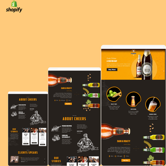 Alchocol & Liquor Store Shopify Website