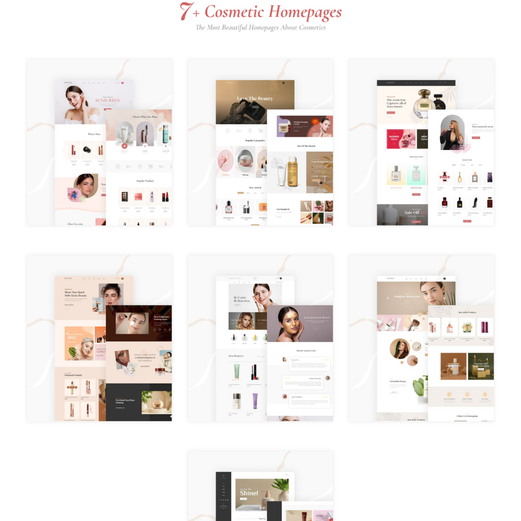 Cosmetic Shop WordPress Responsive Website