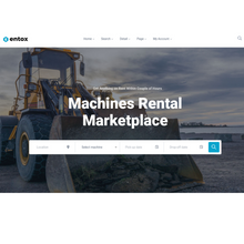Rental Marketplace WordPress Responsive Website