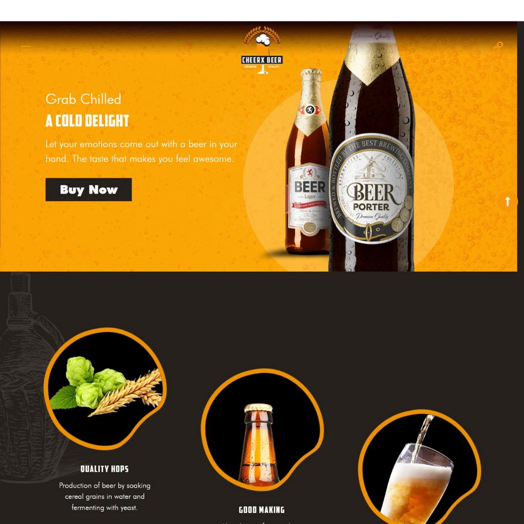 Alchocol & Liquor Store Shopify Website