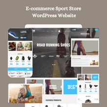 E-commerce Sport Store WordPress Responsive Website