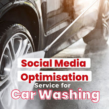 Social Media Optimization Service For Car Washing
