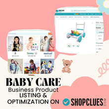 Baby care Business Product Listing & Optimization On Shopclues