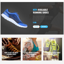 E-commerce Sport Store WordPress Responsive Website