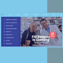 Pharmacy Shop WordPress Responsive Website