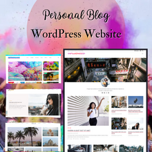 Personal Blog WordPress Responsive Website