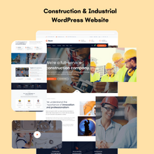 Construction & Industrial WordPress Responsive Website
